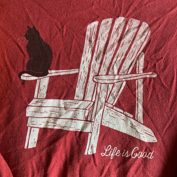 Life Is Good Long Sleeve Crusher Tee - Picture 2 of 5